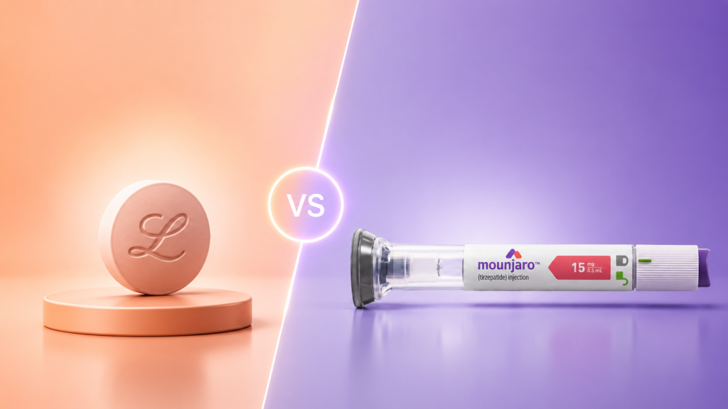 Foundayo vs Mounjaro Oral Pill vs Injection Compared
